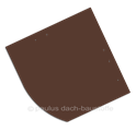 Eternit Dacora glatt 30x30 BgL dunkelbraun