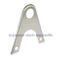 Alu Aufstockelement für Schneefangrohrlasche 