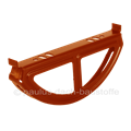 Lehmann Bügel für Standstein ziegelrot