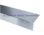 Alu Traufblech 250 0,8 2 Kantungen blank