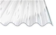 Acrylglas Wellplatte 76/18 glatt klar 3mm