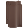 Rubin 13V Flachdachpfanne dunkelbraun