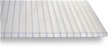 VLF Polycarbonat Stegdreifachplatte 16mm glasklar
