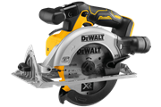 Dewalt Akku-Handkreissaege, 55mm Sägeblatt links